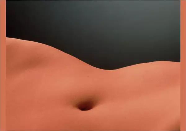 Womans abdomen