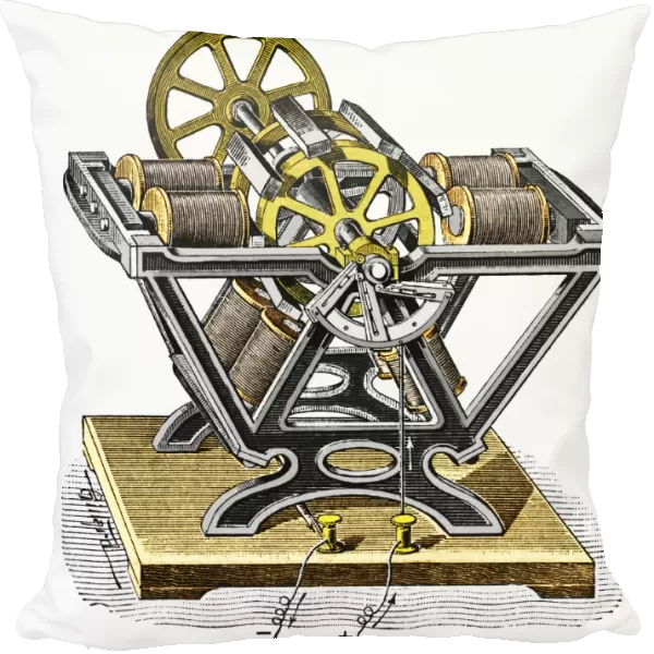 Early electric motor, 1834