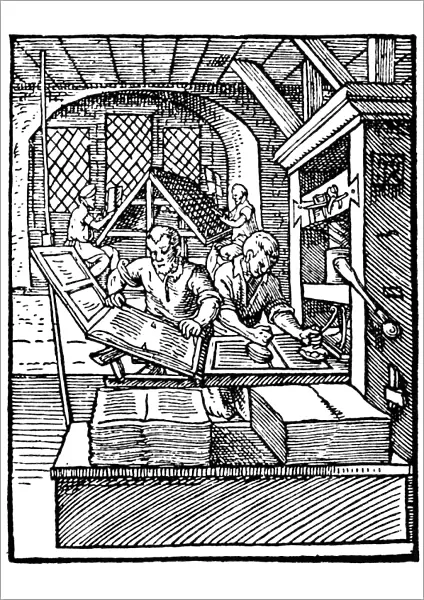 Printing press, 16th century