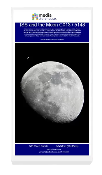ISS and the Moon C013  /  5148