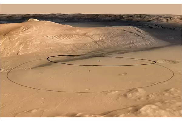 Mars Science Laboratory landing site C013  /  7309