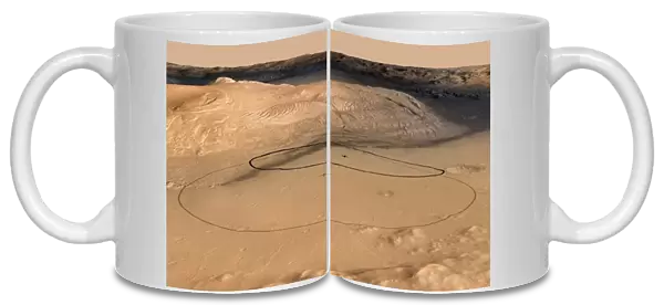 Mars Science Laboratory landing site C013  /  7309