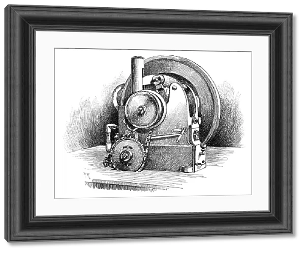 Petrol motor, 1890 C013  /  9076
