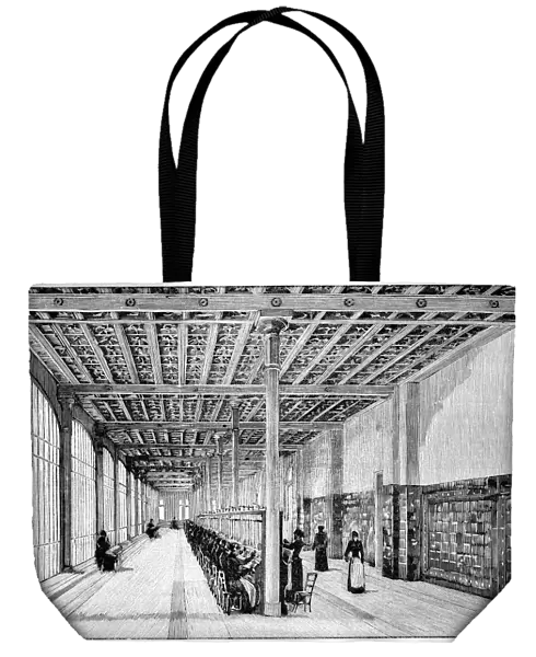 Telephone switchboard exchange, 1893
