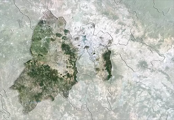 Mexico State, Mexico, satellite image C014  /  0071