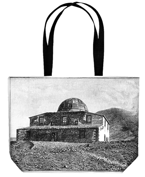 Mount Etna observatory, artwork