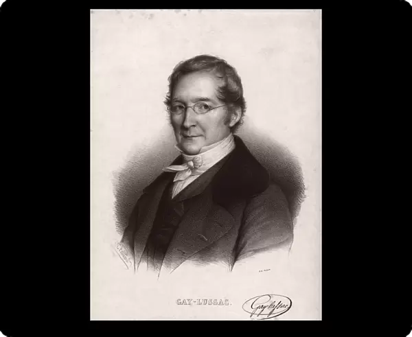 Joseph Louis Gay-Lussac, French chemist
