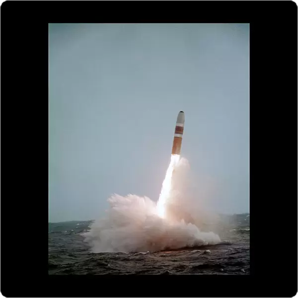 Trident missile test launch C016  /  6616