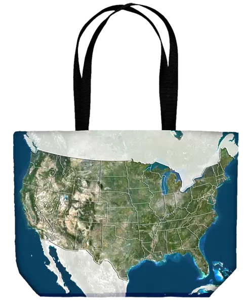 United States, satellite image C014  /  0087