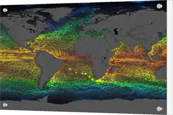Global surface currents 2005-2007 C016  /  8115