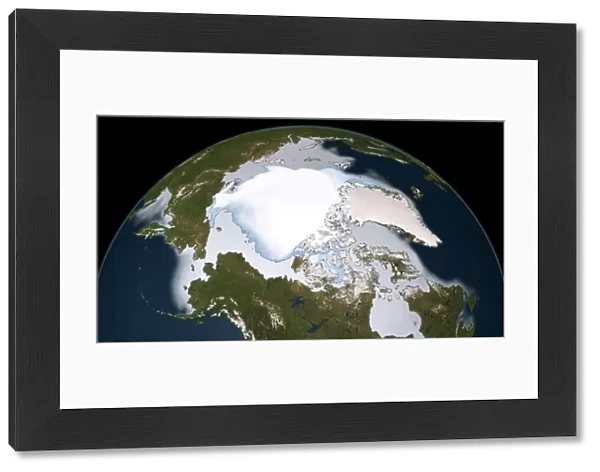 Artic sea ice coverage, 1980 C014  /  4710
