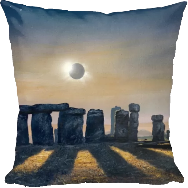 Stonehenge and observatory, artwork C017  /  0778