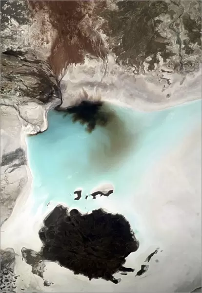 Salar de Coipasa, Bolivia, ISS image