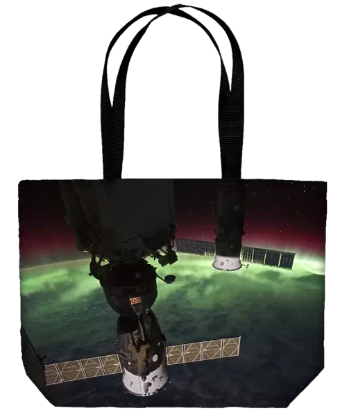 Aurora, ISS image