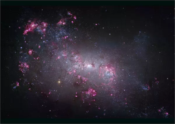 Irregular galaxy NGC 4449, Hubble image C017  /  3746