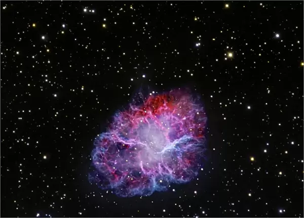 Crab Nebula (IC 1340), optical image C017  /  3717