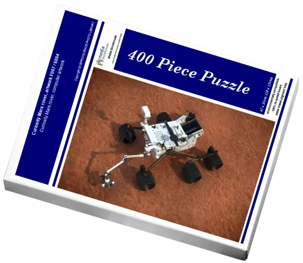 Curiosity Mars rover, artwork F007  /  6884