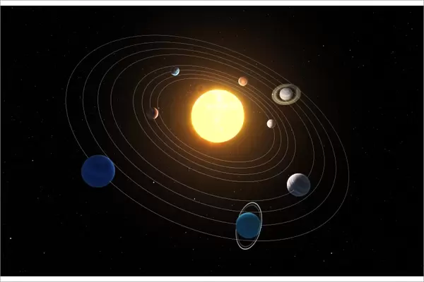 Solar system, artwork F007  /  6233