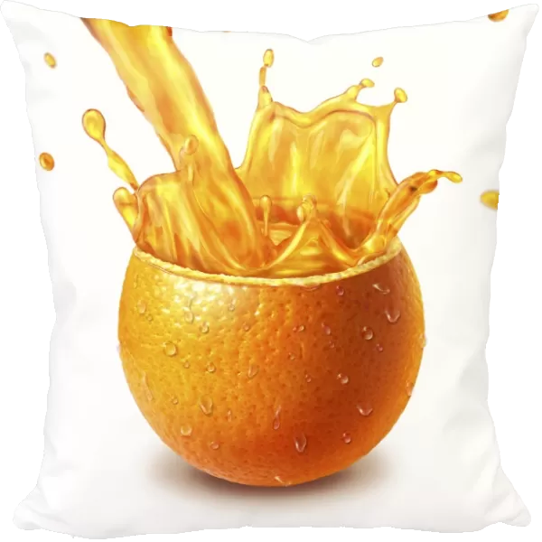 Orange juice, conceptual artwork F007  /  8291