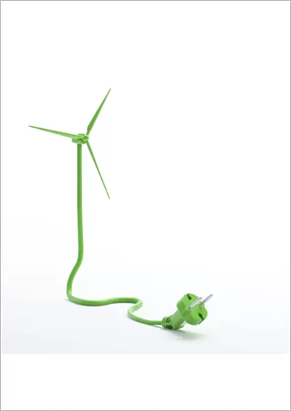 Green energy, conceptual artwork F006  /  3950