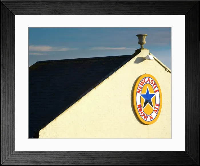 Framed Print : Newcastle Brown Ale Print, Newcastle Upon Tyne Framed Print : Newcastle Brown Ale Print, Newcastle Upon Tyne