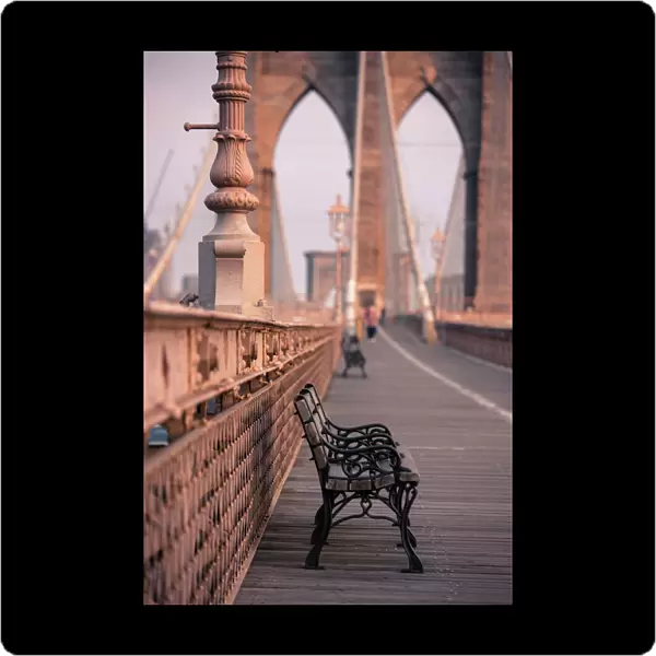 Brooklyn Bridge, New York, United States of America, North America