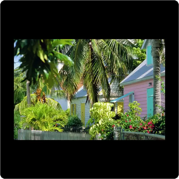 Hope Town, 200 year old settlement on Elbow Cay, Abaco Islands, Bahamas