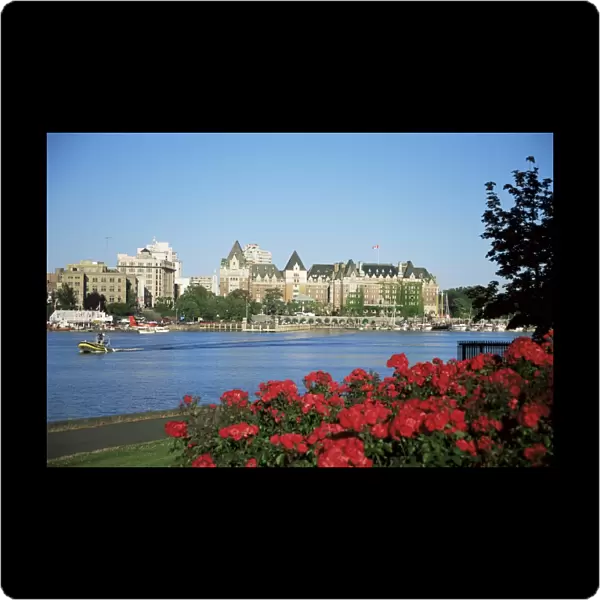 Empress Hotel and Innter Harbour, Victoria, Vancouver Island, British Columbia