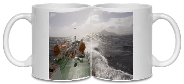 Antarctic Dream navigation on rough seas near Cape Horn, Drake Passage
