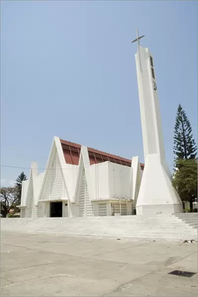 Church near Plaza Central, Liberia, Costa Rica, Central America