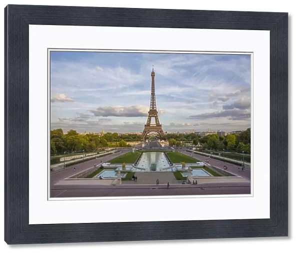 The Eiffel Tower, Champ de Mars, Paris, France, Europe