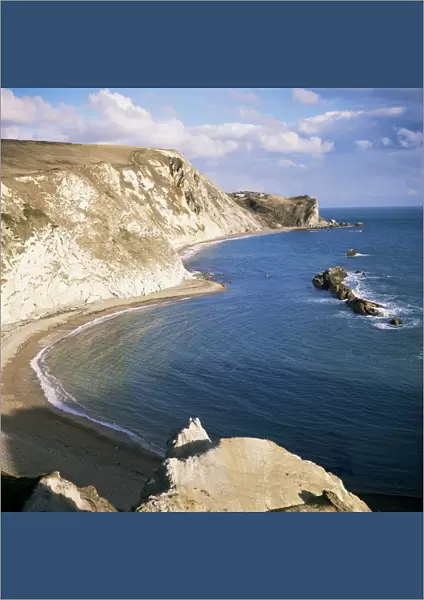 St. Oswalds Bay, Dorset, England, United Kingdom, Europe