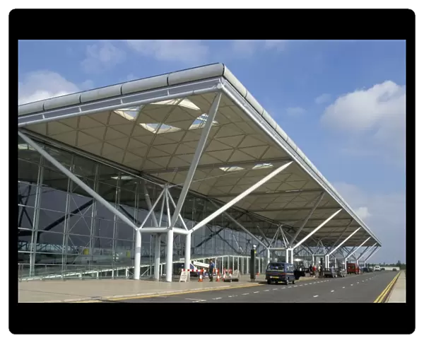 Stansted Airport terminal, Stansted, Essex, England, United Kingdom, Europe