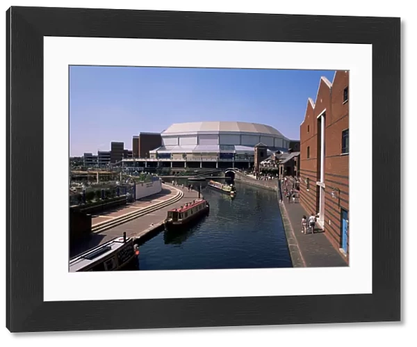 Grand Union Canal, indoor arena and conference centre, Birmingham, West Midlands