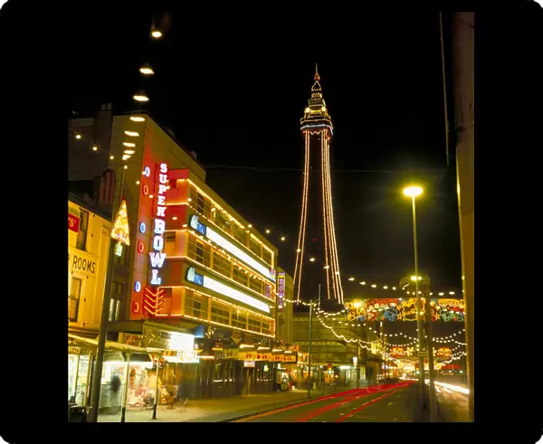 Blackpool illuminations, Blackpool, Lancashire, England, United Kingdom, Europe