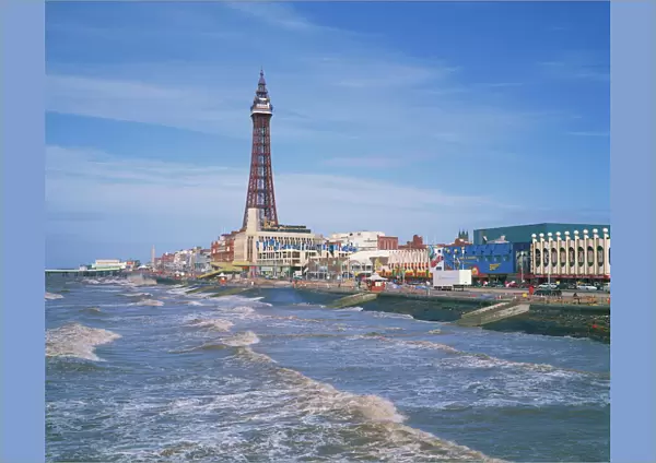 The Blackpool Tower, Blackpool, Lancashire, England, United Kingdom, Europe