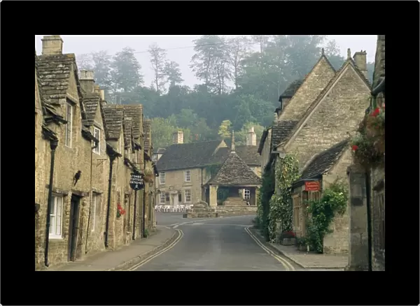 Castle Combe, By Brook valley, Wiltshire, England, United Kingdom, Europe