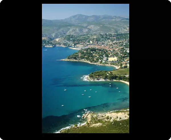 Cassis, Bouches du Rhone, Cotes des Calanques, Mediterranean coast, Provence