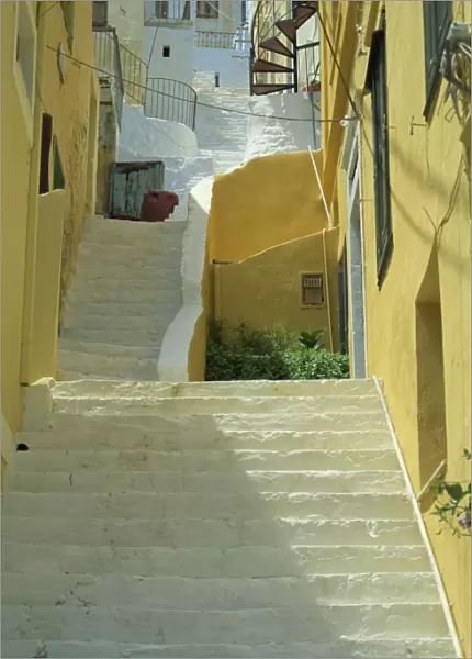 Staircases between houses