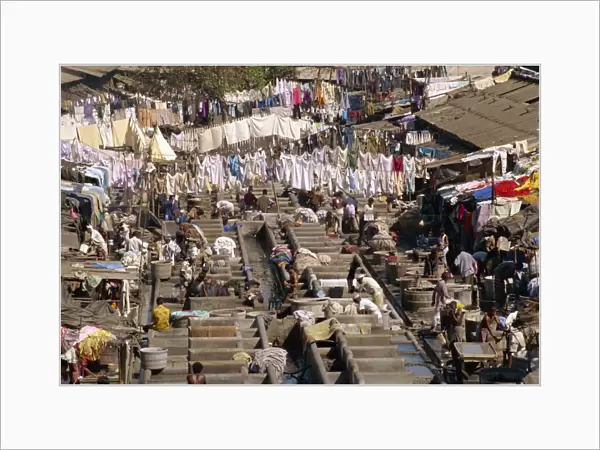 Dhobi or laundry ghats