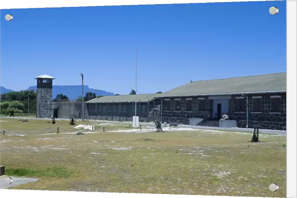 Robben Island Prison where Nelson Mandela was imprisoned