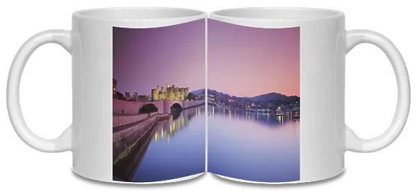 Conwy Castle at sunset