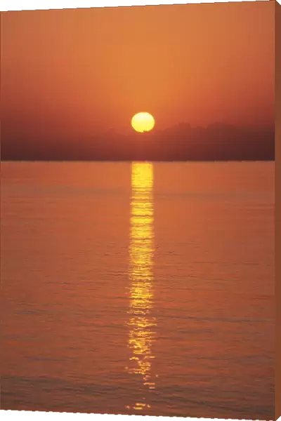 Sunrise over the Mediterranean Sea