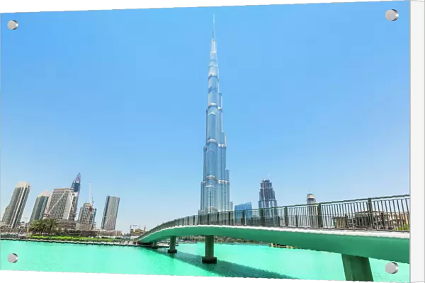 Dubai Burj Khalifa, Dubai City, United Arab Emirates, Middle East