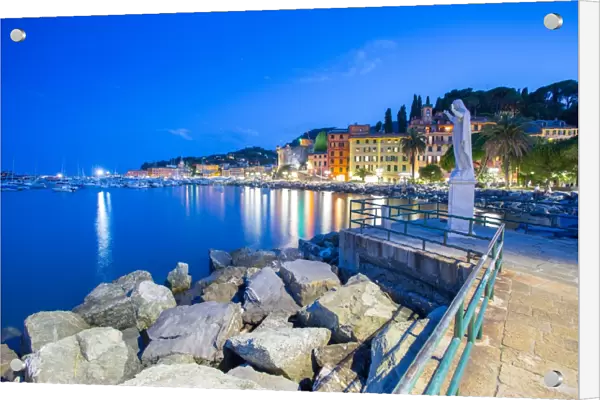 Santa Margherita Ligure harbour, Genova (Genoa), Liguria, Italy, Europe