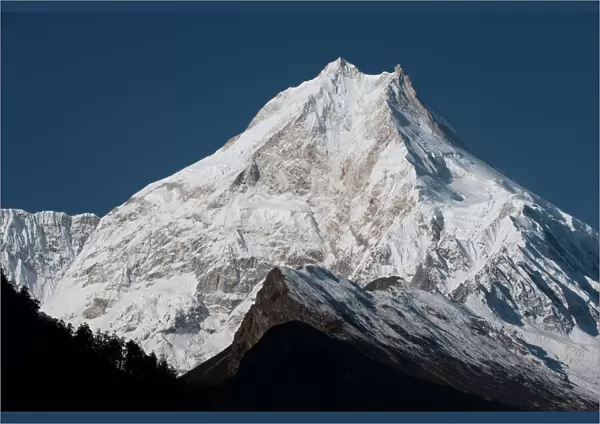 At 8156m, Manaslu is the eighth highest mountain in the world, and a magnificent sight
