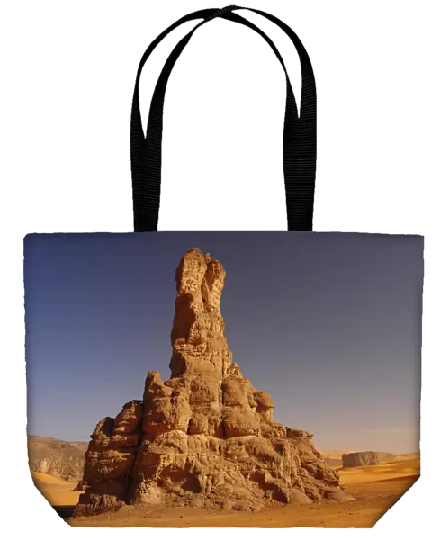 Rock formation in Tadrart, Sahara desert, Algeria, Africa