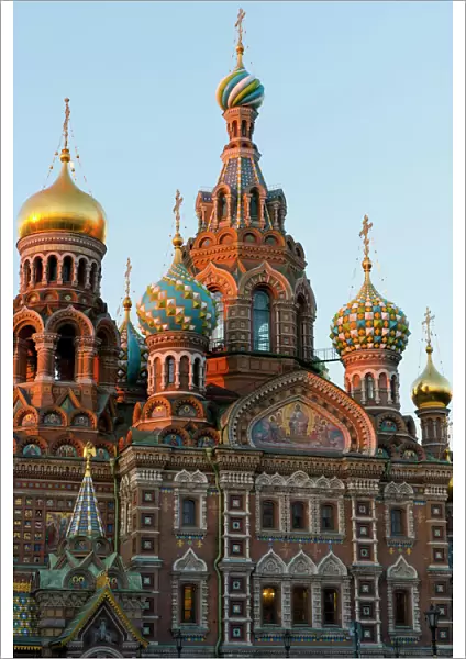 The Church on the Spilled Blood, UNESCO World Heritage Site, St. Petersburg, Russia