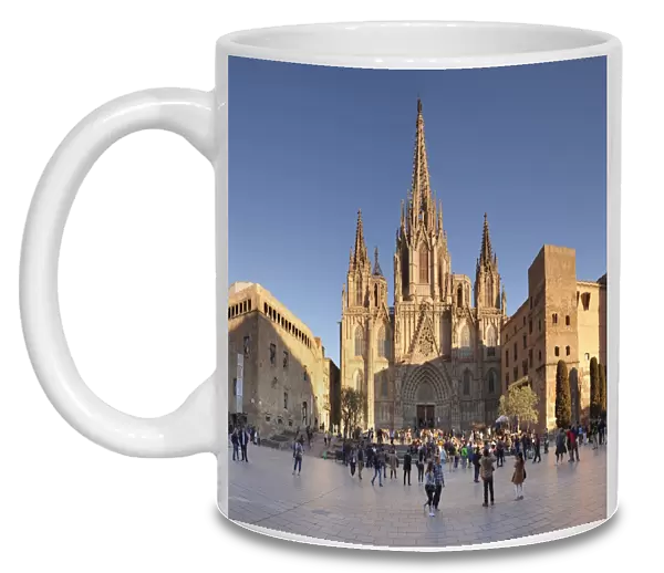 La Catedral de la Santa Creu i Santa Eulalia (Barcelona Cathedral), Barri Gotic, Barcelona