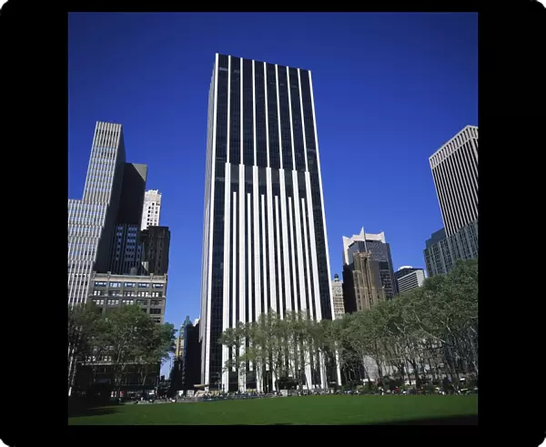 New York Telephone Company building overlooks Bryant